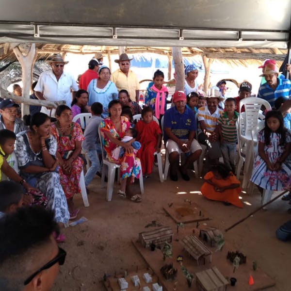  El 13 de noviembre de 2019 comenzaron las reuniones de preconsulta con comunidades de La Guajira.