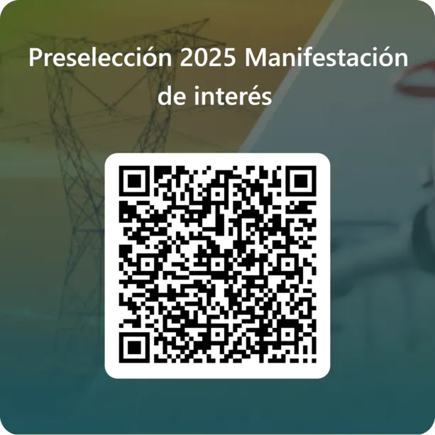 Código QR para Preselección 2025 Manifestación de interés  